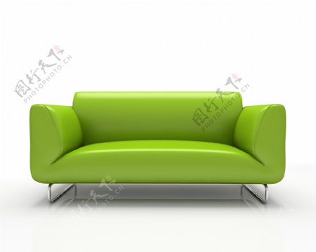 绿色时尚沙发图片素材2