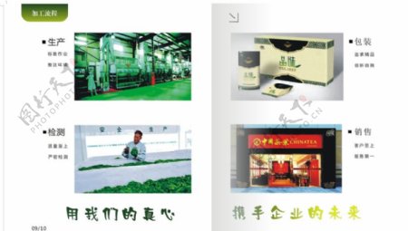 生产车间茶环境图片