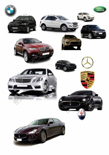 汽车产品单个素材图片