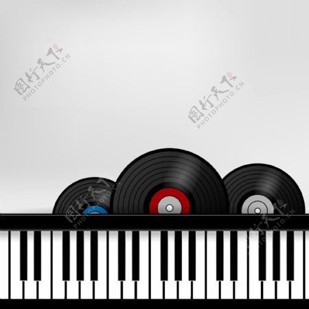 钢琴与CD