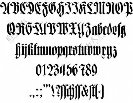 HartwigSchrift字体