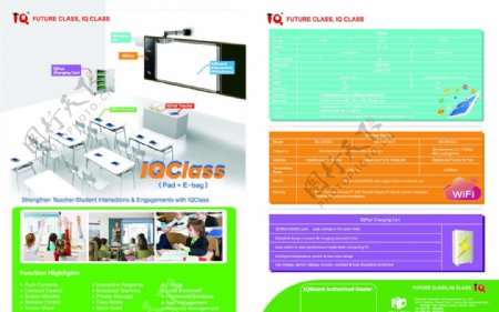 IQClass智慧教室英文图片