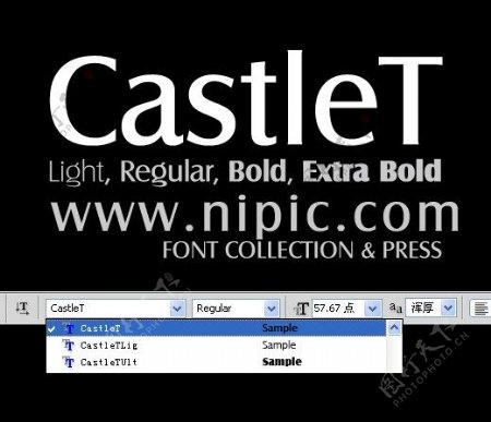 CastleT系列字体下载