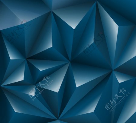 3D立体几何背景素材图片