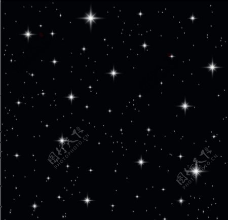 黑夜星空背景图片