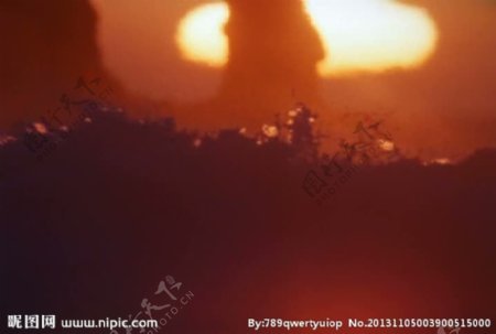 日落日落背景视频素材