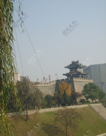西安明城墙图片