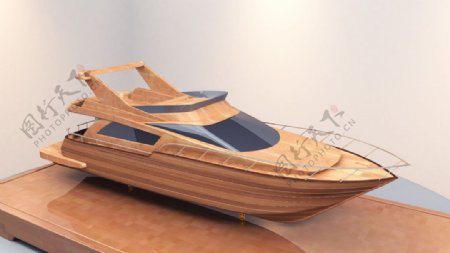 木游艇图片
