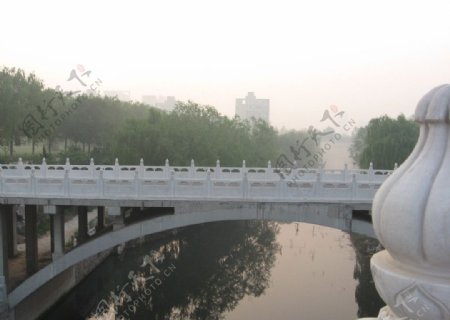 校园大成桥图片