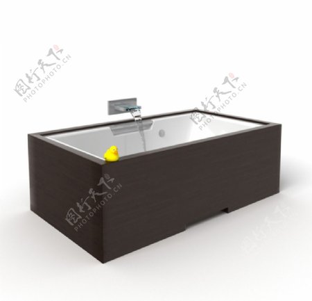 浴池模型图片