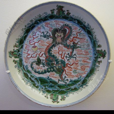 流落海外的中国瓷器挂盘图片