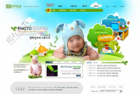 国外宝宝网站页面图片