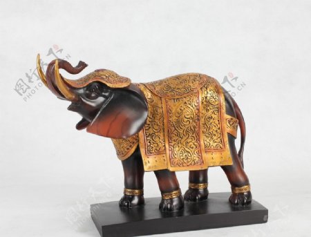 泰式大象装饰品图片