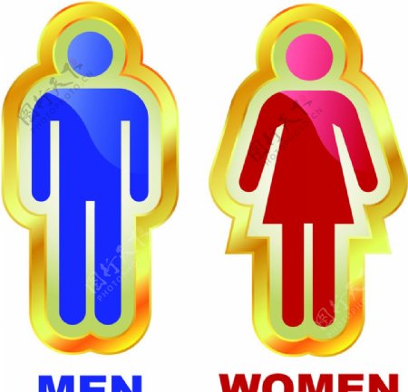 男人女人符号图片