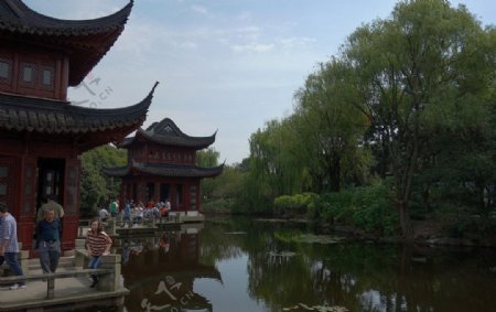 上海大观园景色图片