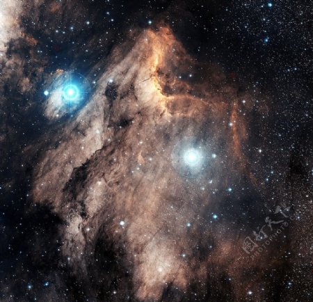 天鹅座鹈鹕星云图片