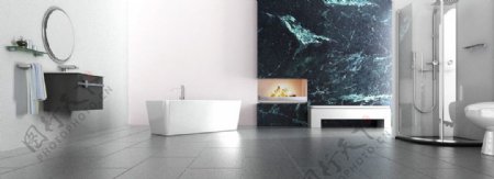 现代卫浴空间图片