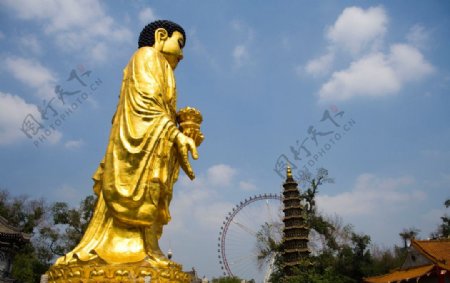 哈尔滨极乐寺佛像图片