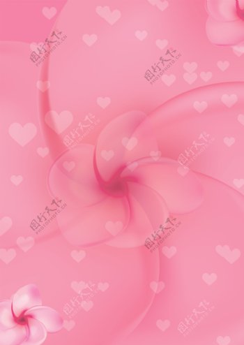 粉红背景图片