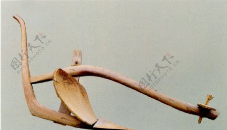 中华传统工具水田犁图片