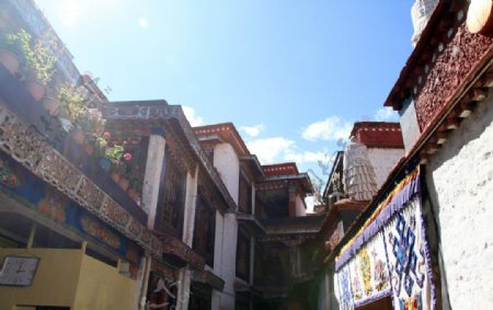 藏式家庙图片