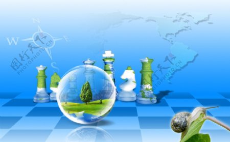 世界板块版国际象棋图片