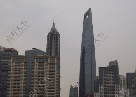 上海环球金融中心大厦金茂大厦图片