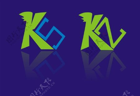 KZKS字母标志图片