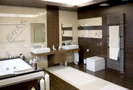 高档浴室图片