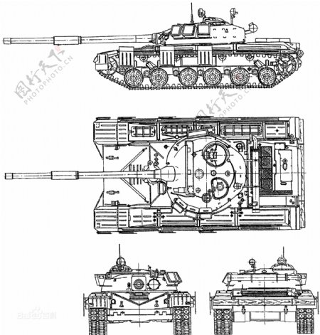 T64主战坦克图片