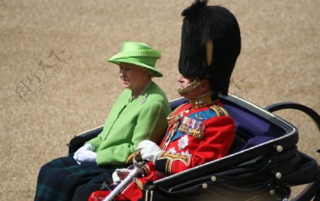 英国女王和爱丁堡公爵图片
