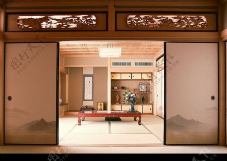 日式客厅图片