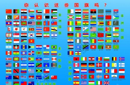 世界各国国旗图片