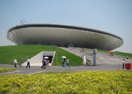 上海世博园观景平台图片