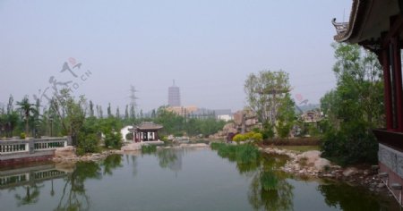 北京园博园景观图片