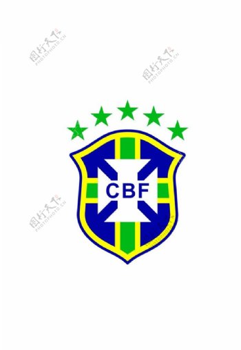 世界部分国家足球队队徽之巴西图片