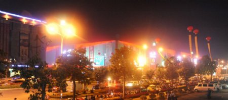 南宁华南城夜景图图片