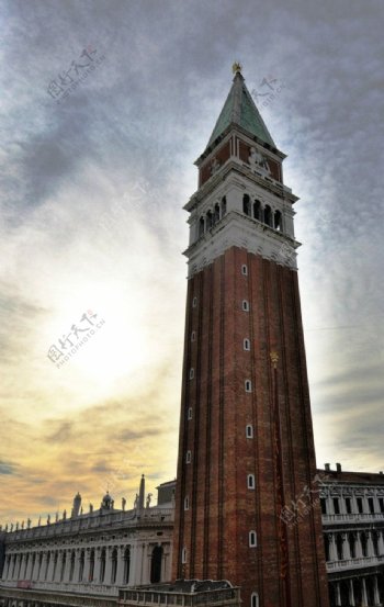 意大利圣马可钟楼图片