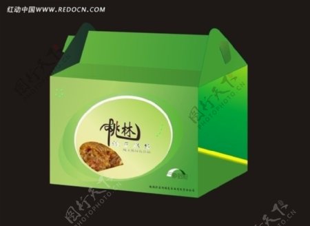 桃林米线包装盒设计图片