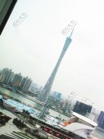 新广州电视塔图片