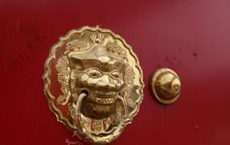 中国古典大门图片