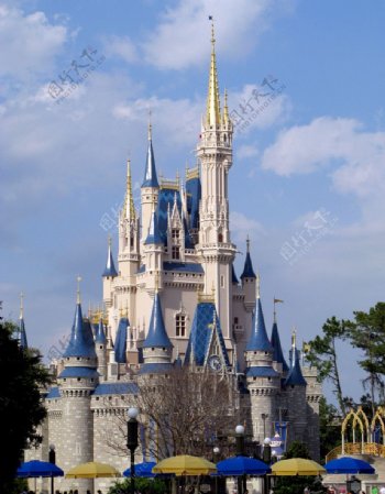 迪士尼乐园城堡图片