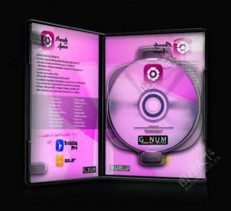 CD盒设计包装效果图图片