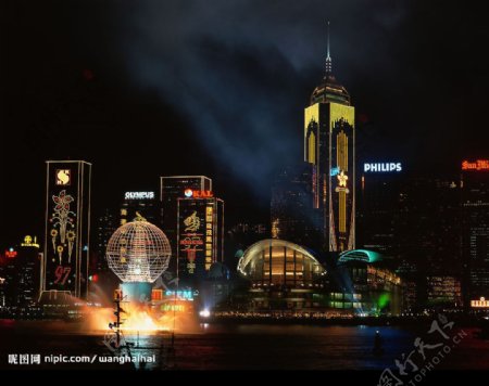 珠海城市风景珠海夜景图片