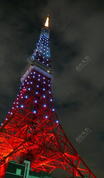 日本東京鐵塔图片