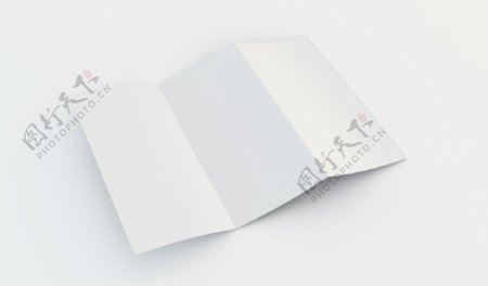 画册设计三折页空白本图片