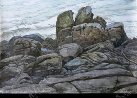 大海石焦图片