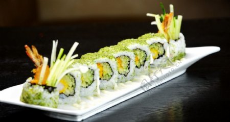 美式寿司图片