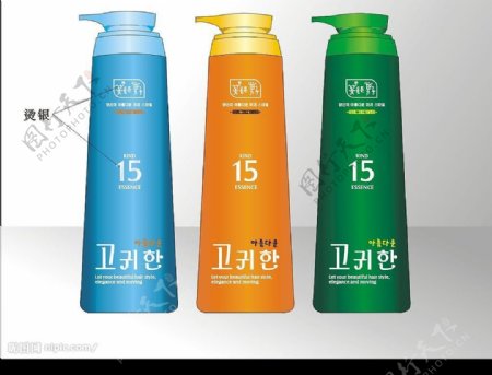 韩国洗发水包装图片