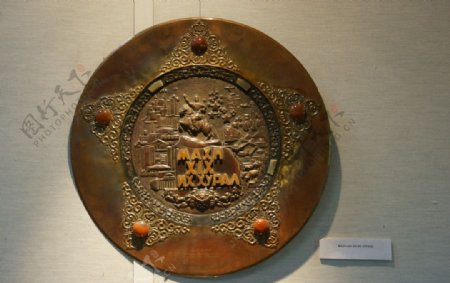 蒙古国战争纪念盘图片